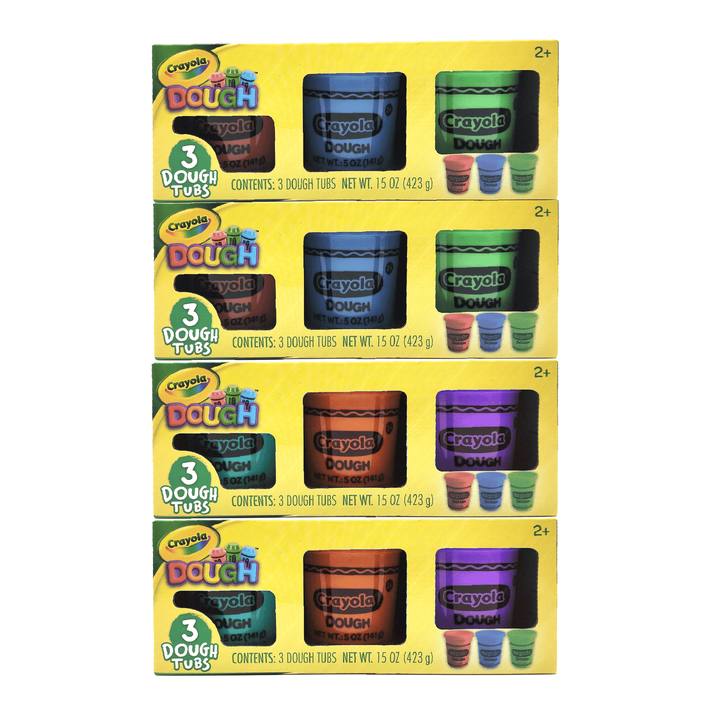 Crayola Creative Play 12pk Colorful Dough/Slime Kit