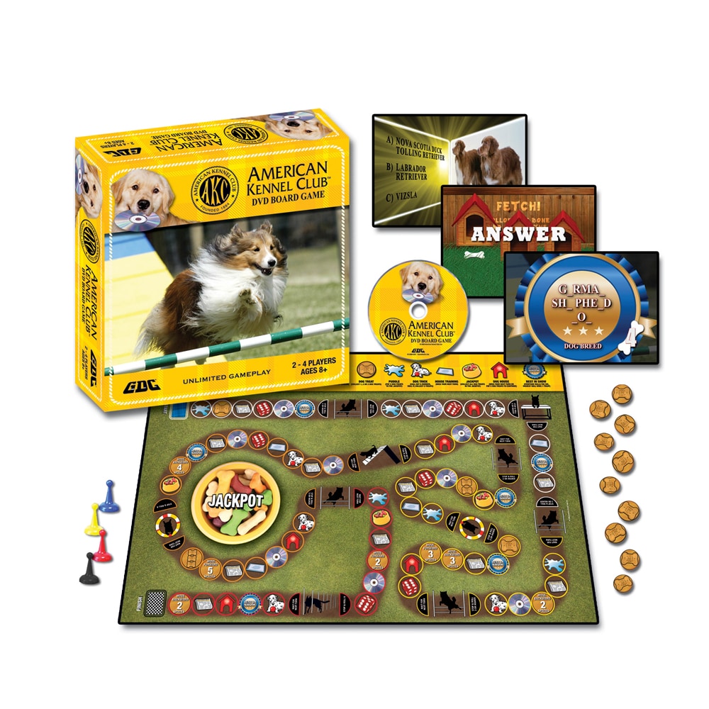 American Kennel Club Adventure Dog Board Game DVD
