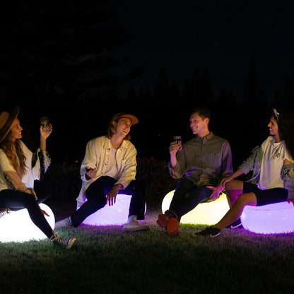 AirCandy Illuminated LED Inflatable Ottoman