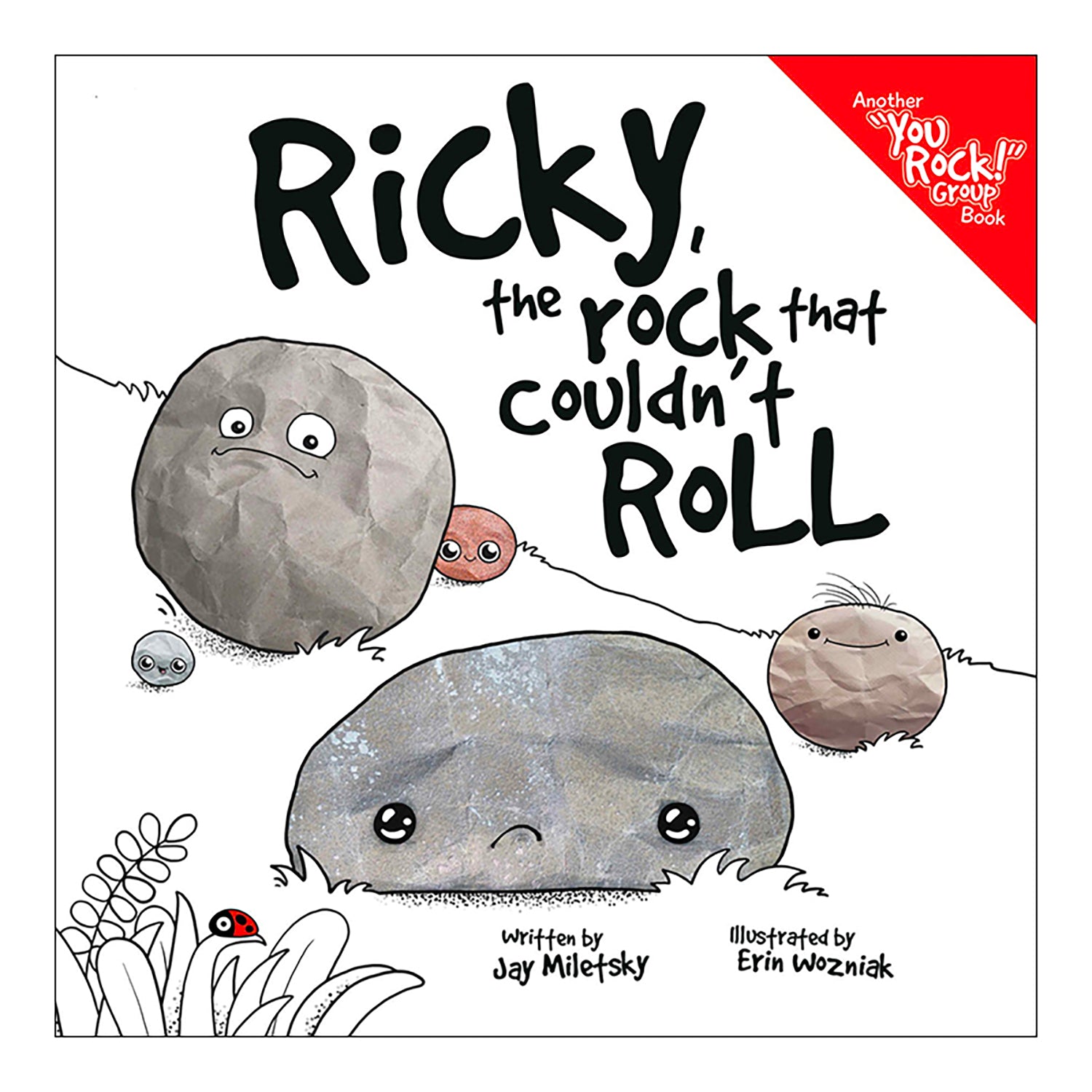 Ricky the Rock That Couldn't Roll - Inspiring Children's Book – Toys