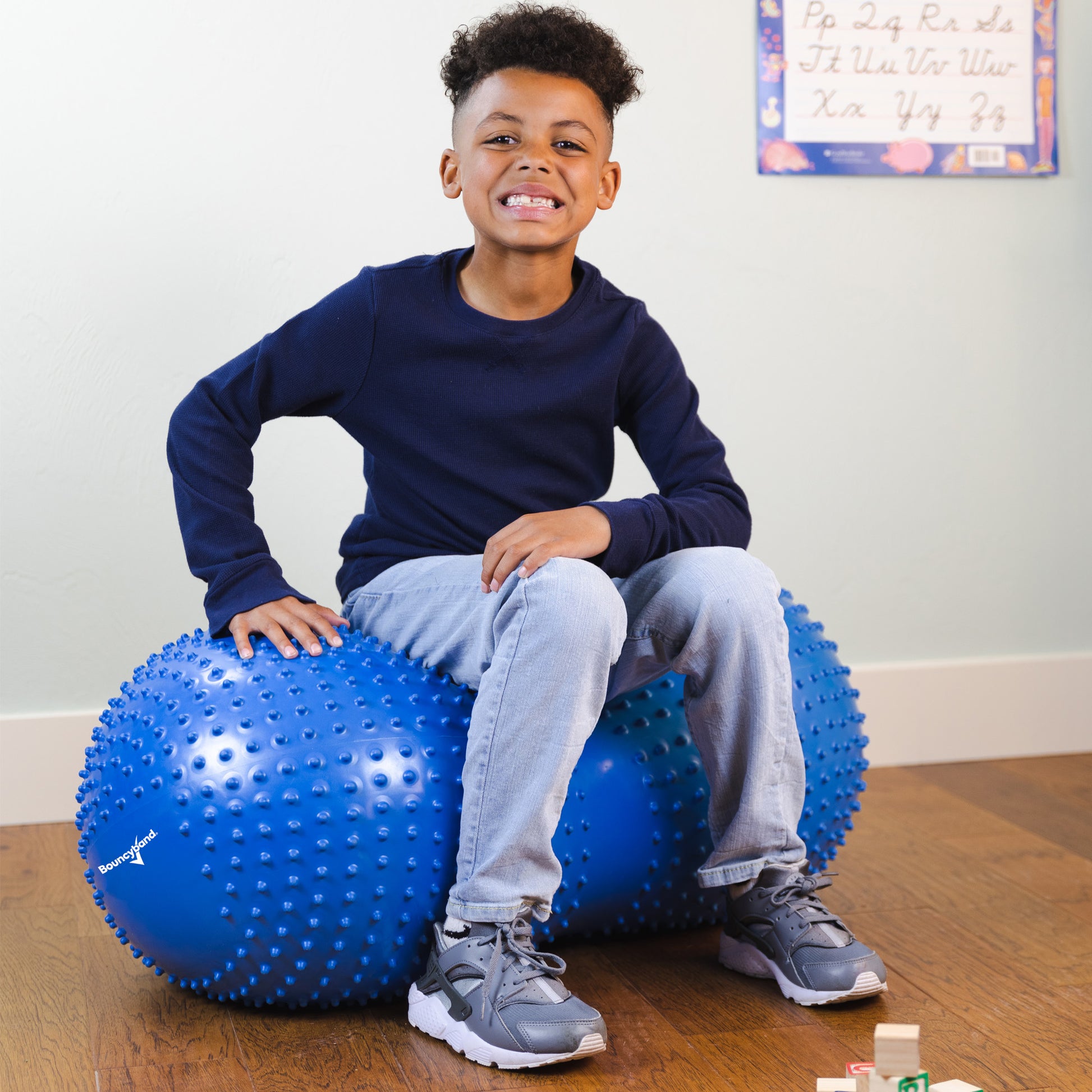 Bouncyband - Sensory Peanut Stability Ball Bouncyband - Sensory Peanut Stability Ball