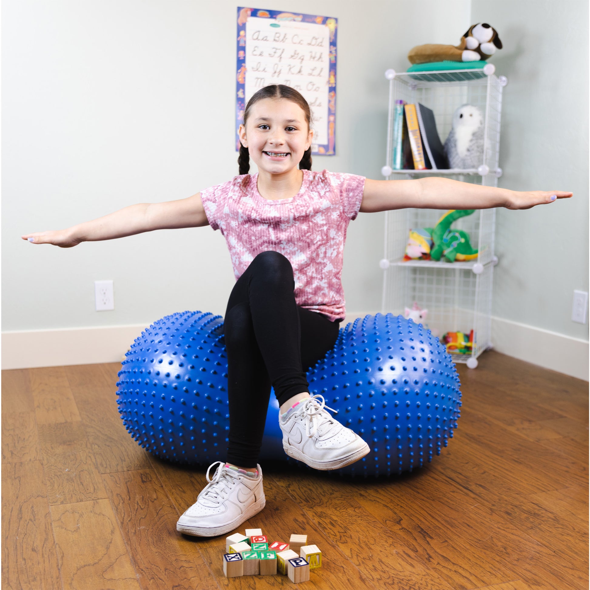 Bouncyband - Sensory Peanut Stability Ball Bouncyband - Sensory Peanut Stability Ball
