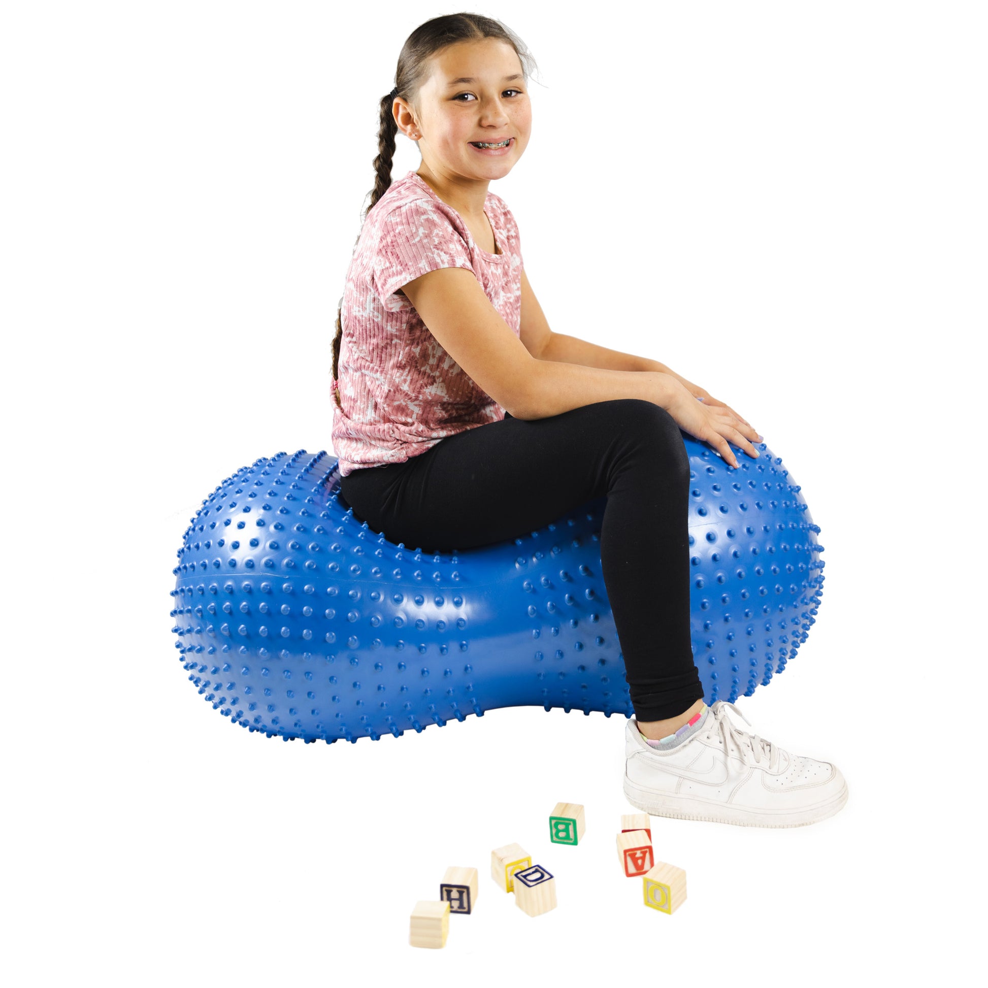 Bouncyband - Sensory Peanut Stability Ball Bouncyband - Sensory Peanut Stability Ball