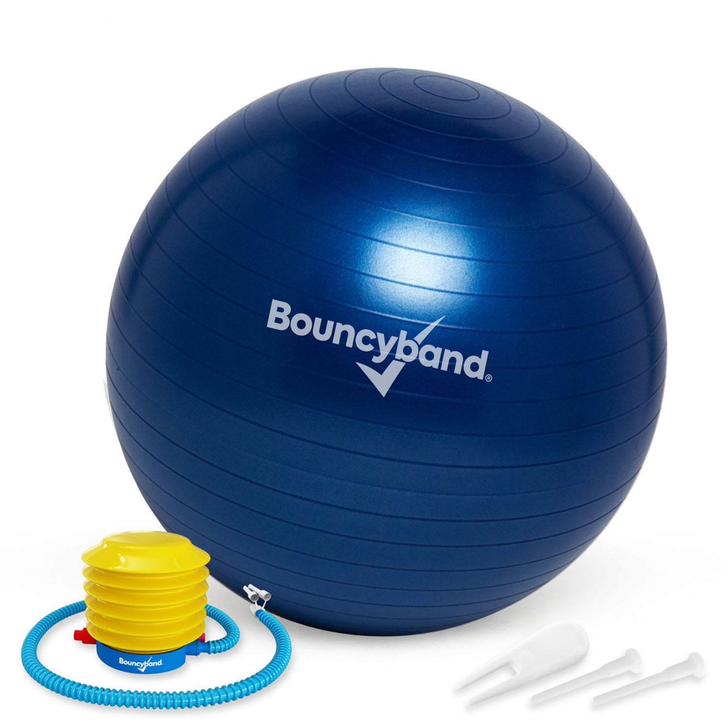 Bouncyband Balance Ball, 55cm, Blue Bouncyband Balance Ball, 55cm, Blue