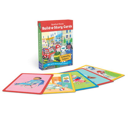 Barefoot Books 36-Piece Build-a-Story Cards: Community Helpers Set