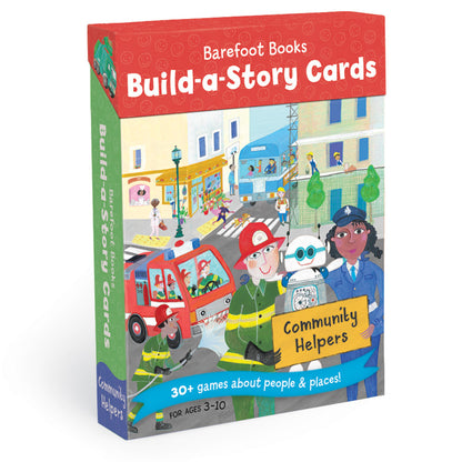 Barefoot Books 36-Piece Build-a-Story Cards: Community Helpers Set