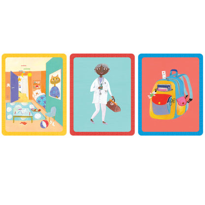 Barefoot Books 36-Piece Build-a-Story Cards: Community Helpers Set