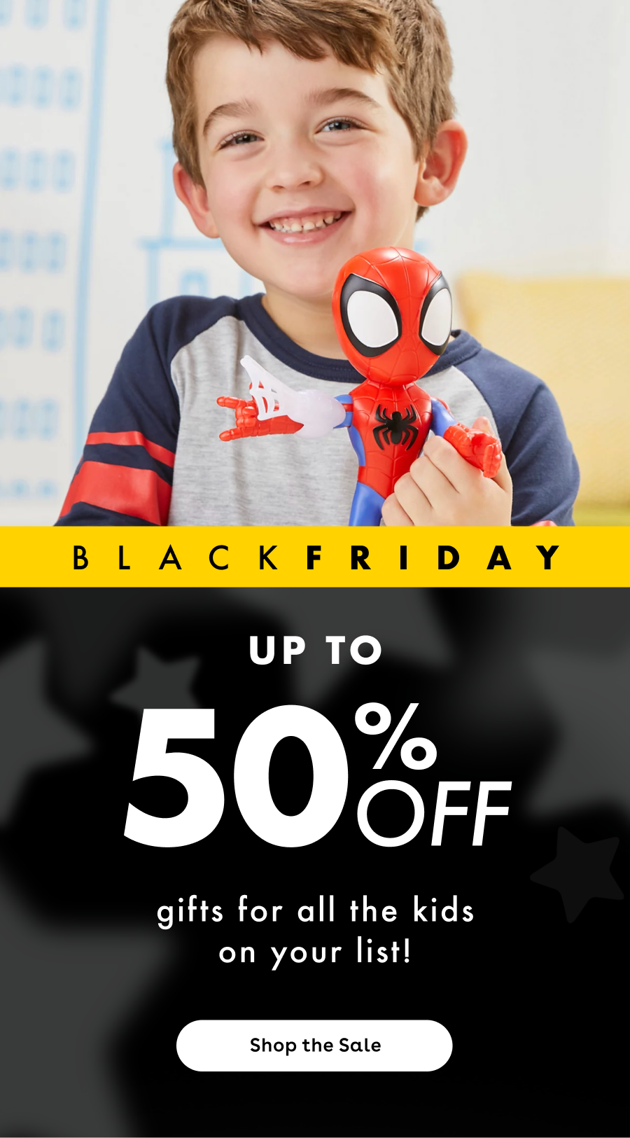 up to 50% off gifts for all the kids on your list - shop the sale