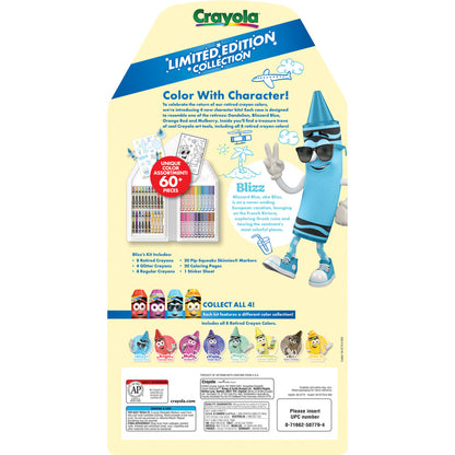 Crayola Blue Blizzard Limited Edition Art Case - Collectible Design