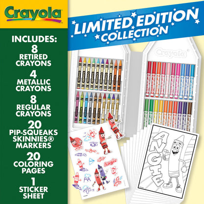 Crayola Mauve Edition Art Case - Collectible, with Crayons & Markers