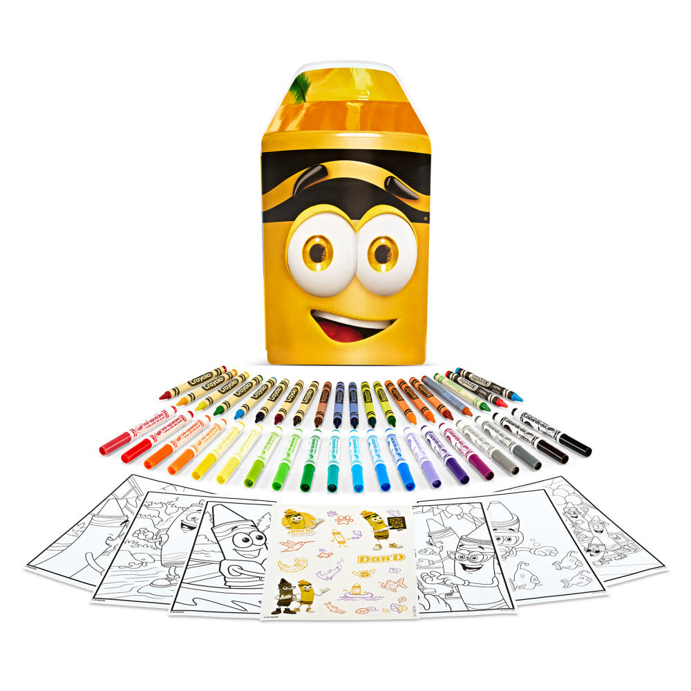 Crayola Yellow Limited Edition Art Case - Vibrant Creativity Kit