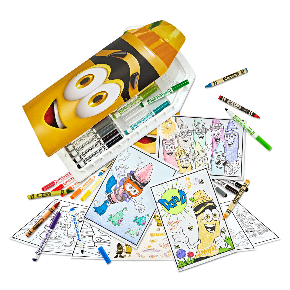 Crayola Yellow Limited Edition Art Case - Vibrant Creativity Kit