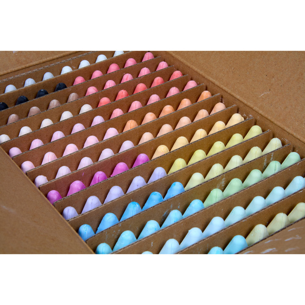 Crayola Bright & Bold Chalk Sticks - 130 Pack with 26 Colors