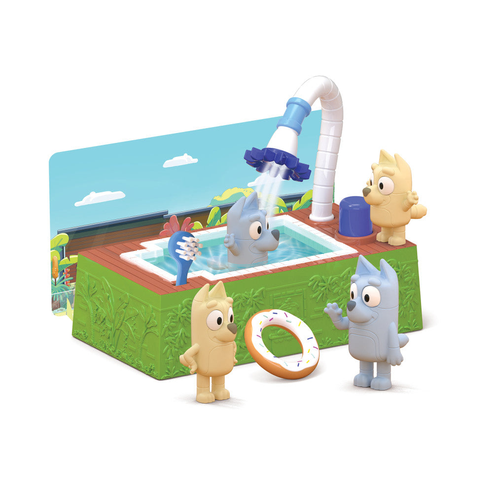 Crayola Scribble Scrubbie Bluey Poolside Playset - Water Adventures