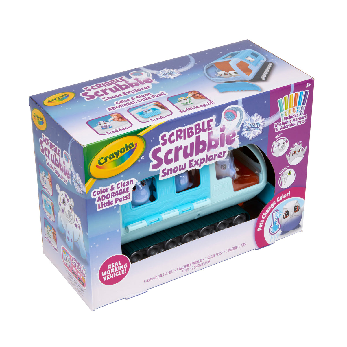 Crayola Scribble Scrubbie Pets Arctic Snow Explorer, Martinique Crayola Scribble Scrubbie Pets Arctic Snow Explorer, Martinique