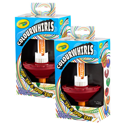 Crayola Colourwhirls Original Creative Spin Art Kit - Pack of 2