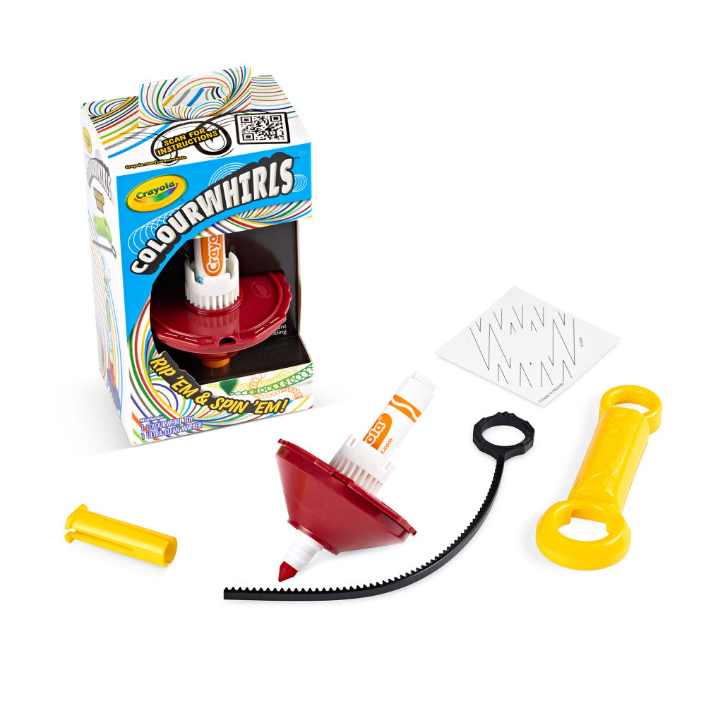 Crayola Colourwhirls Original Creative Spin Art Kit - Pack of 2