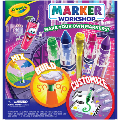 Crayola Color Craze Marker Creation Kit - Inclusive Scented Ink