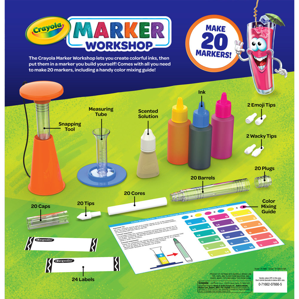 Crayola Color Craze Marker Creation Kit - Inclusive Scented Ink