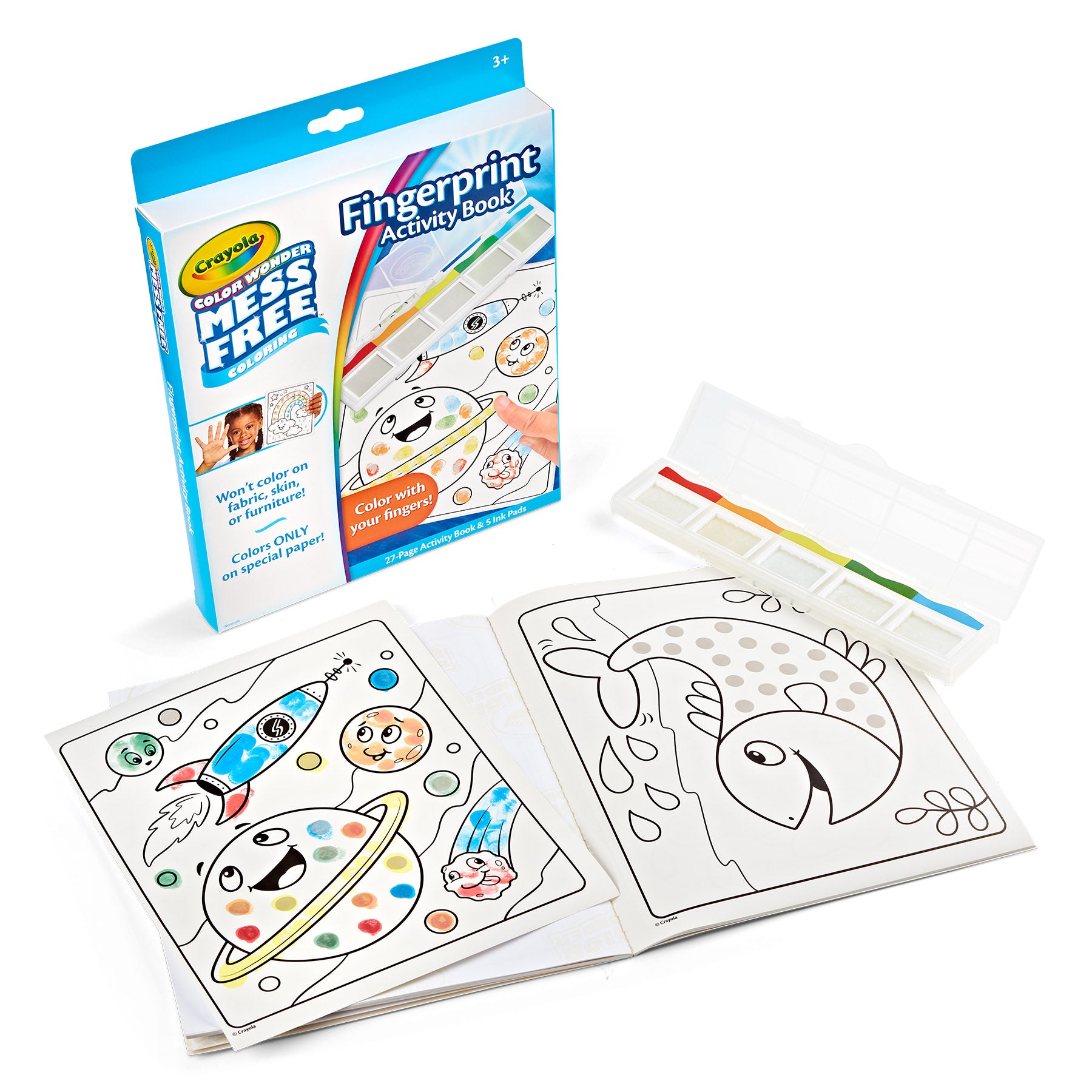 Crayola Color Wonder Mess-Free Fingerprint Activity Set