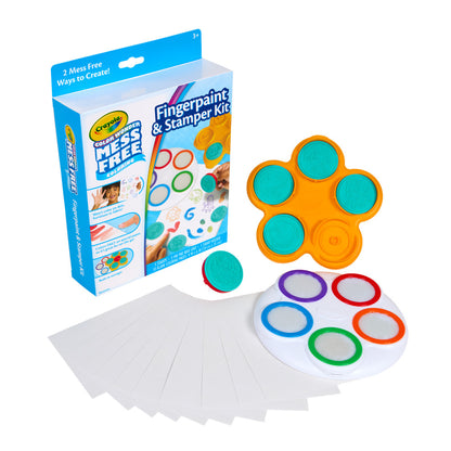Crayola Color Wonder Safari Fingerpaint & Stamper Kit