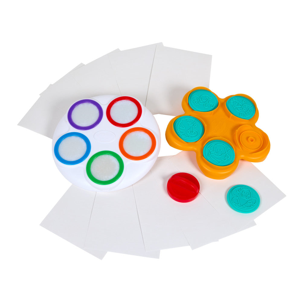 Crayola Color Wonder Safari Fingerpaint & Stamper Kit