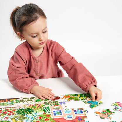 Banana Panda Garden Paradise 40 pc Puzzle - Educational Set