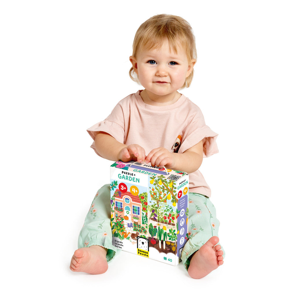 Banana Panda Garden Paradise 40 pc Puzzle - Educational Set