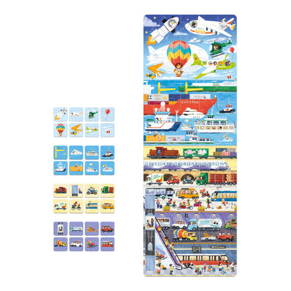 Banana Panda Transport Adventure Jigsaw Puzzle - 60 pc