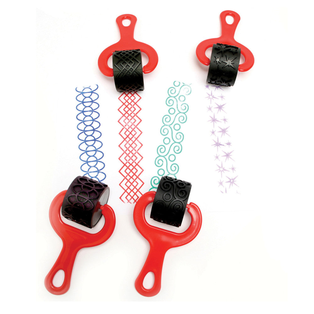 READY 2 LEARN Paint and Clay Explorers - Creative Textures Set 2 - Set of 4