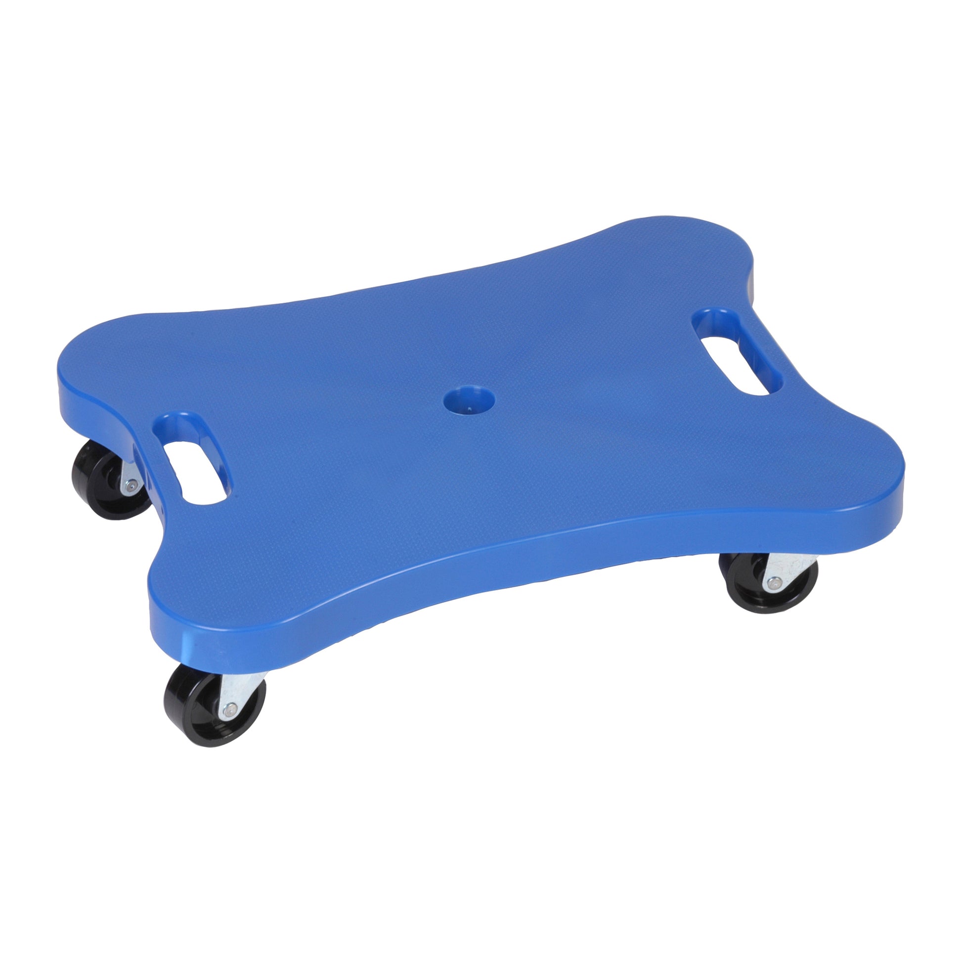 Champion Sports Contoured Plastic Scooter with Handles, Royal Blue
