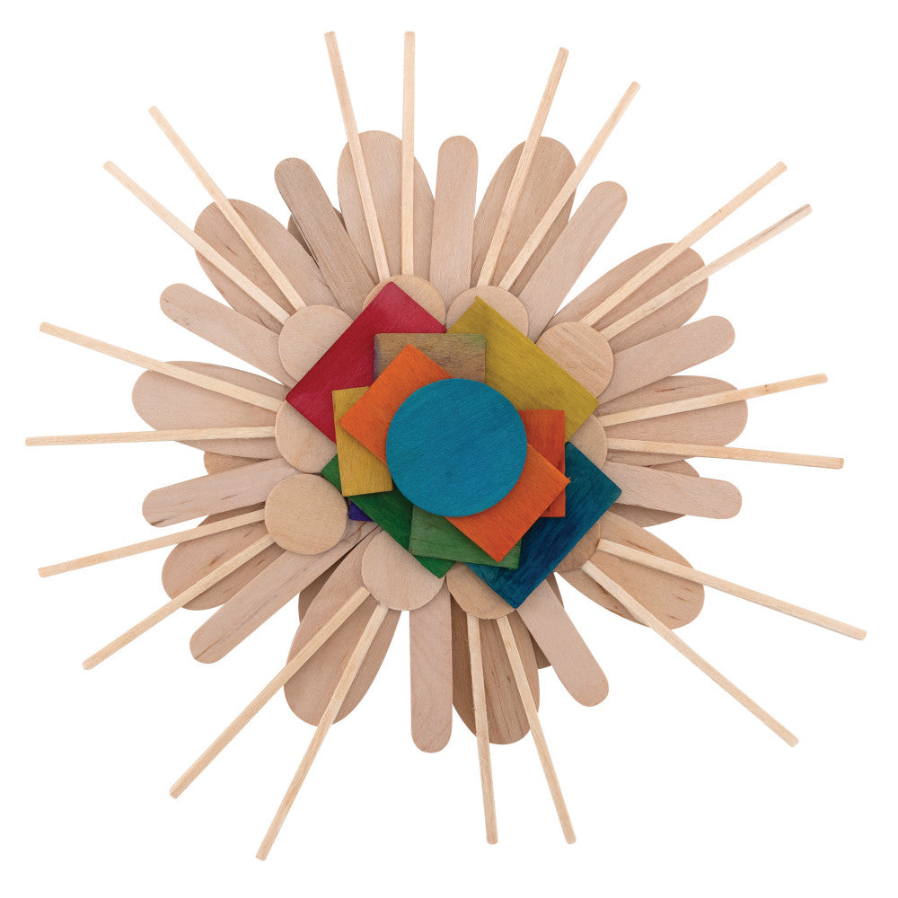 Creativity Street Wood Crafts Mega Activity Box - Color Blast