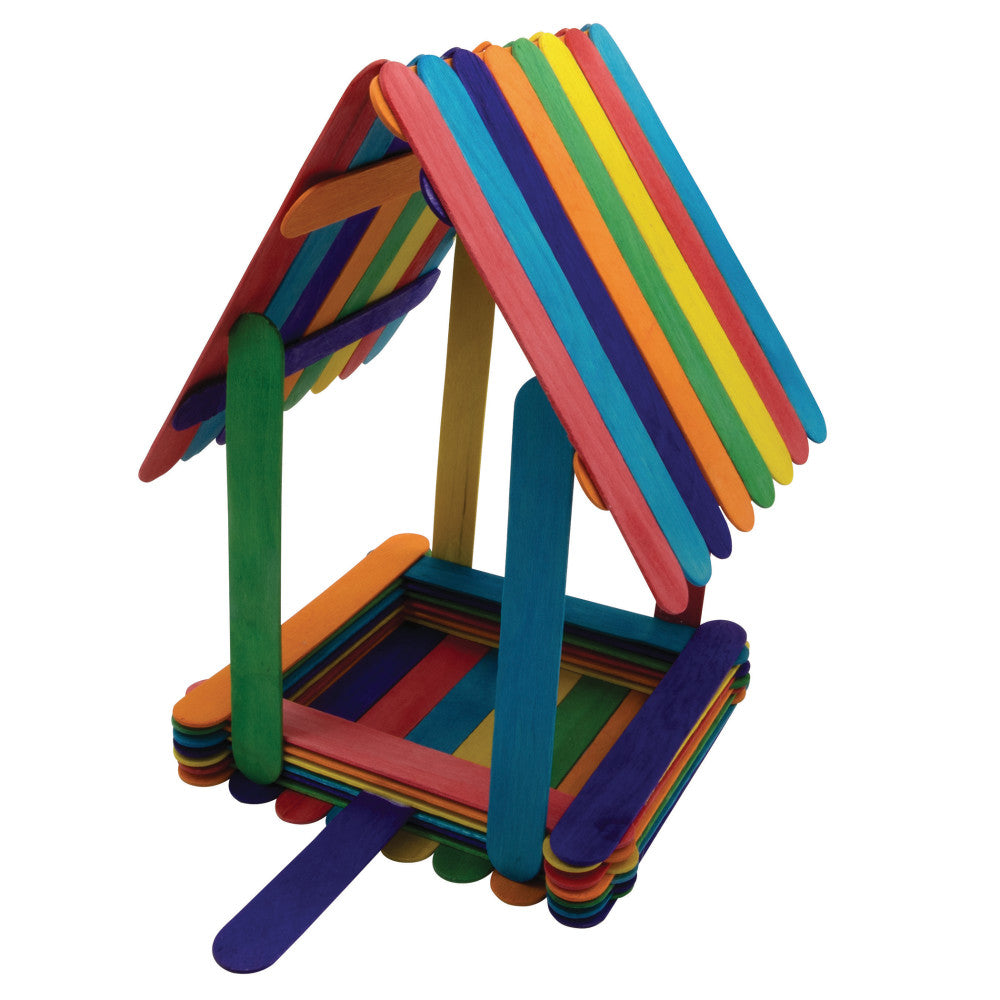 Creativity Street Wood Crafts Mega Activity Box - Color Blast
