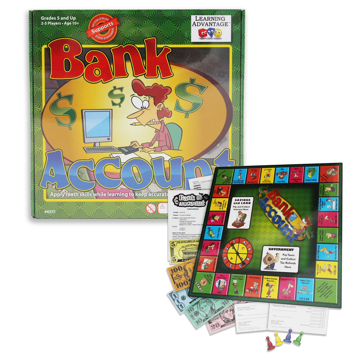 Fun Banking Learning Advantage Bank Account Simulation Game - Educational Financia ...