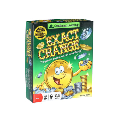 Continuum Games Exact Change Educational Card Game