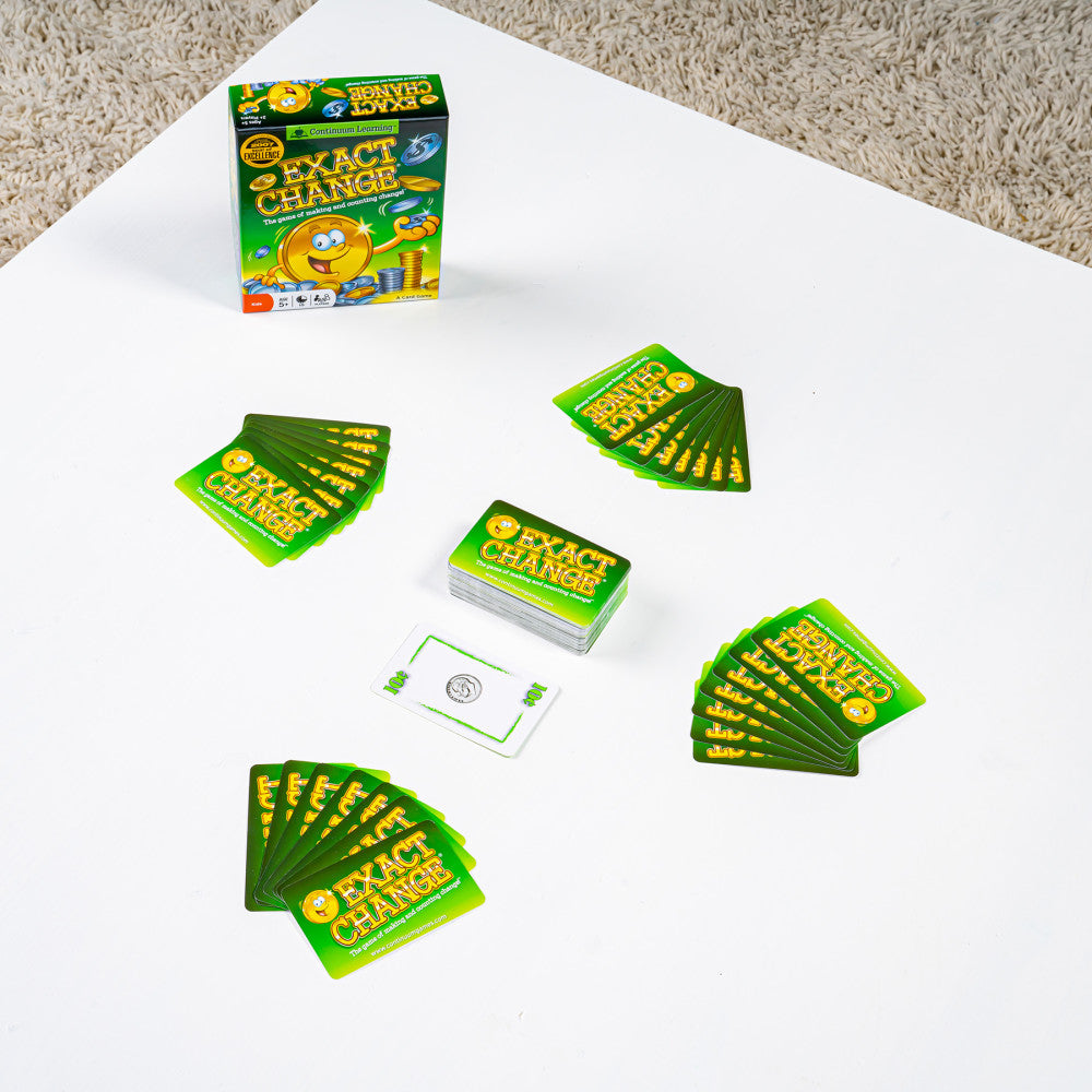 Continuum Games Exact Change Educational Card Game