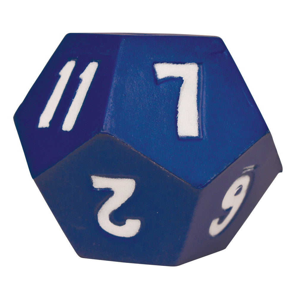 Learning Advantage Giant 12-Sided Demonstration Die - Educational Math Tool