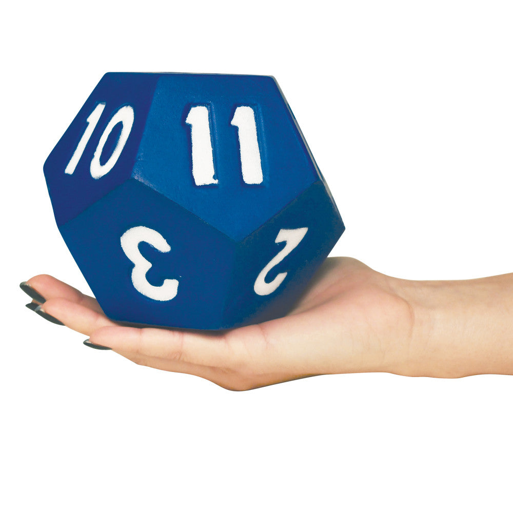 Learning Advantage Giant 12-Sided Demonstration Die - Educational Math Tool