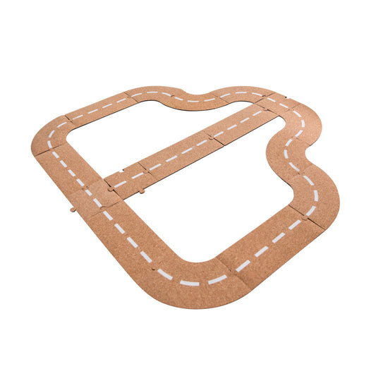 The Freckled Frog 17-Piece Cruisin' Cork Road Playset