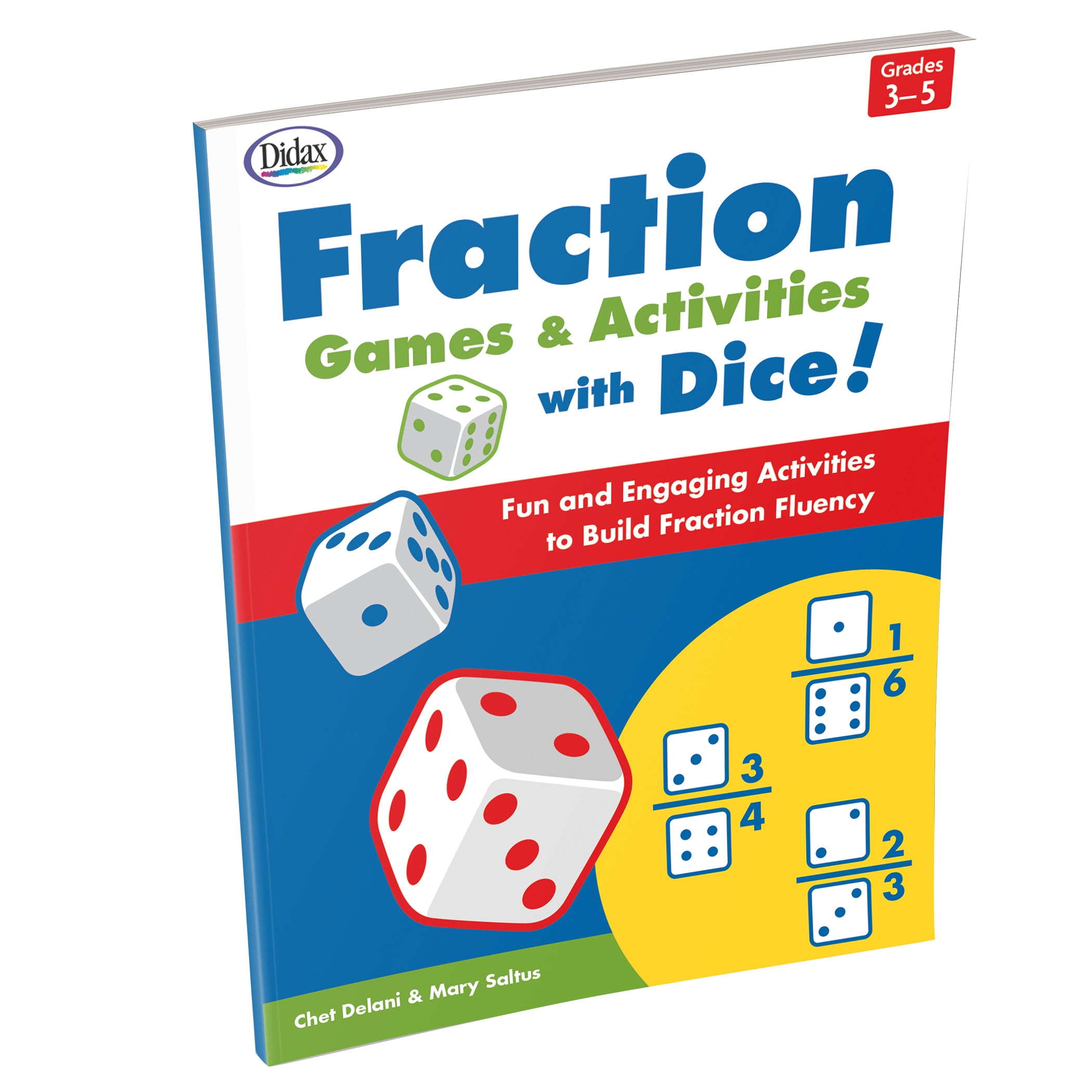 Didax® Fraction Fun - Math Dice Games & Activities Resource Book – Toys ...