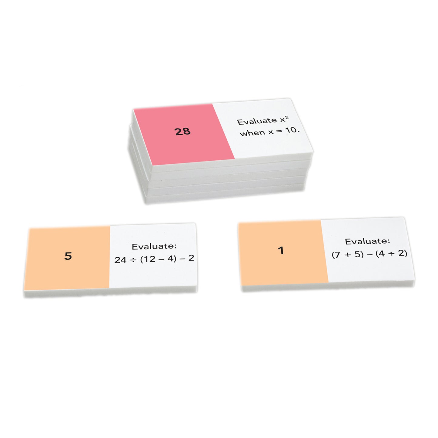 Didax Algebraic Expressions & Equations Dominoes - Learning Toy