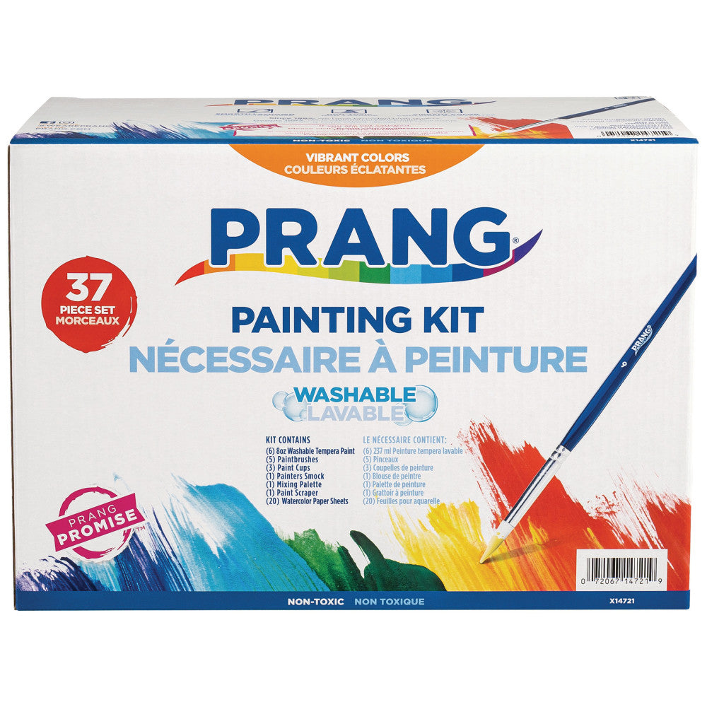 Prang Kids' Complete Painting Set - 37 Piece Art Kit