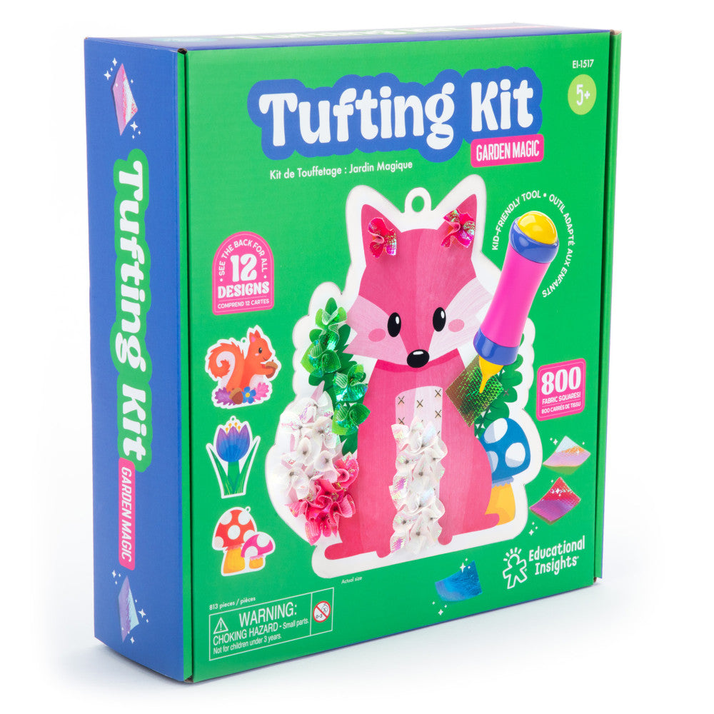 Educational Insights Tufting Crafts Kit - Textured Art Creations