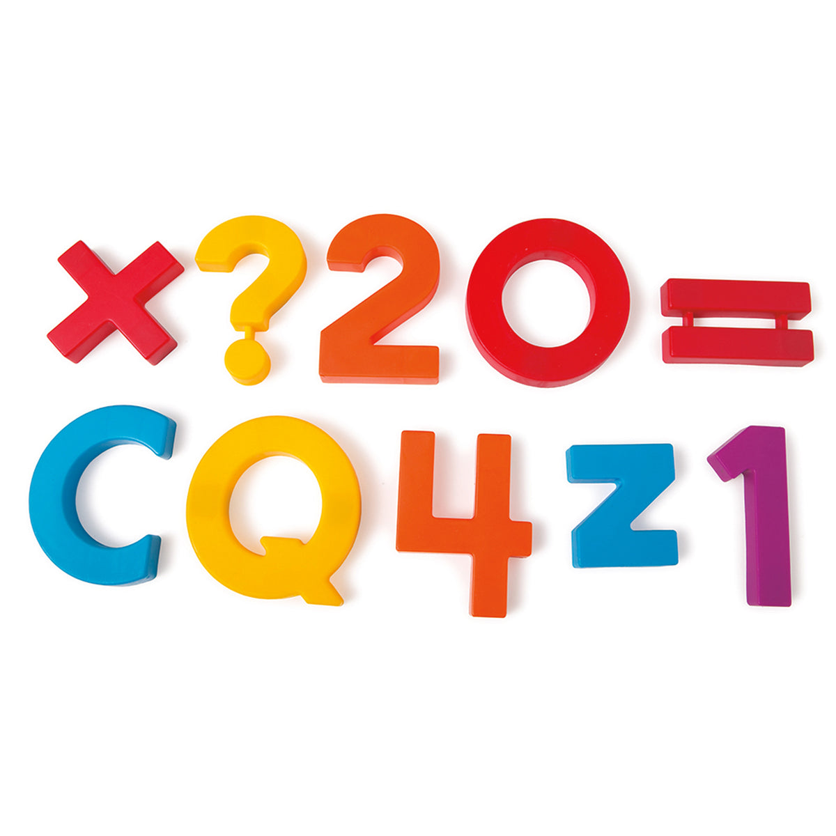Alpha Magnets Target Educational Insights AlphaMagnets & MathMagnets - Multicolored Combo S ...