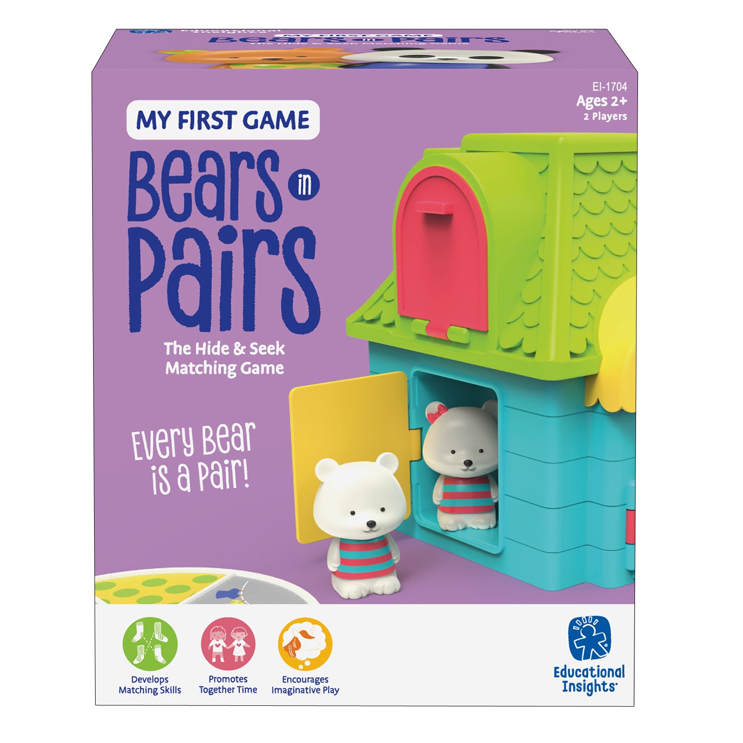 Educational Insights My First Game: Bears in Pairs - Memory Match Fun ...