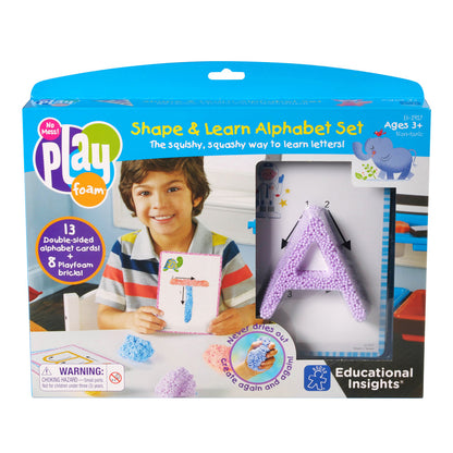 Educational Insights Playfoam Shape & Learn Alphabet Set - Multicolor - 2 Sets