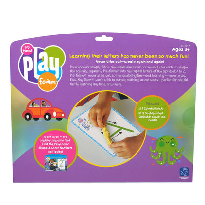 Educational Insights Playfoam Shape & Learn Alphabet Set - Multicolor - 2 Sets