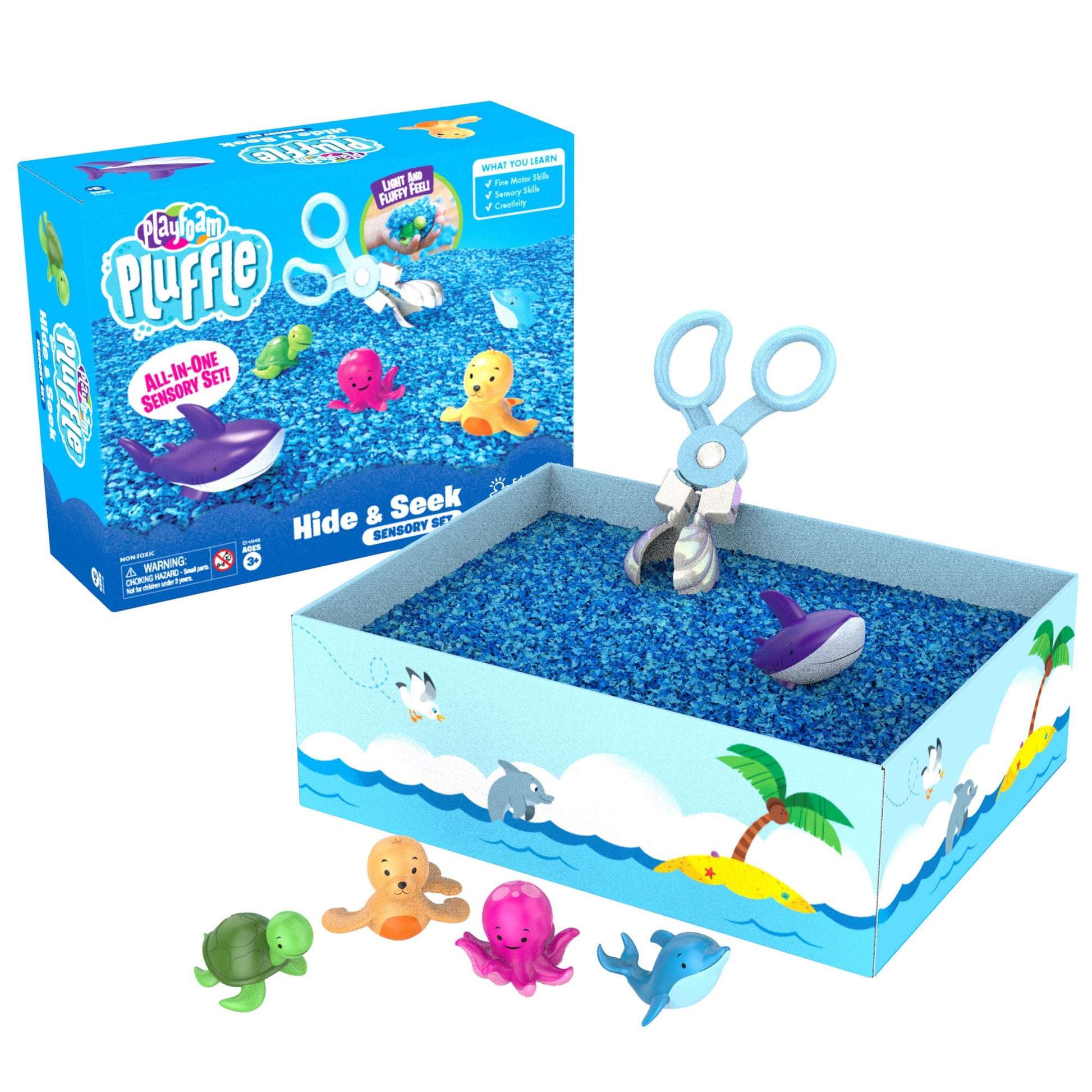 Educational Insights Playfoam® Pluffle Hide & Seek Sensory Set