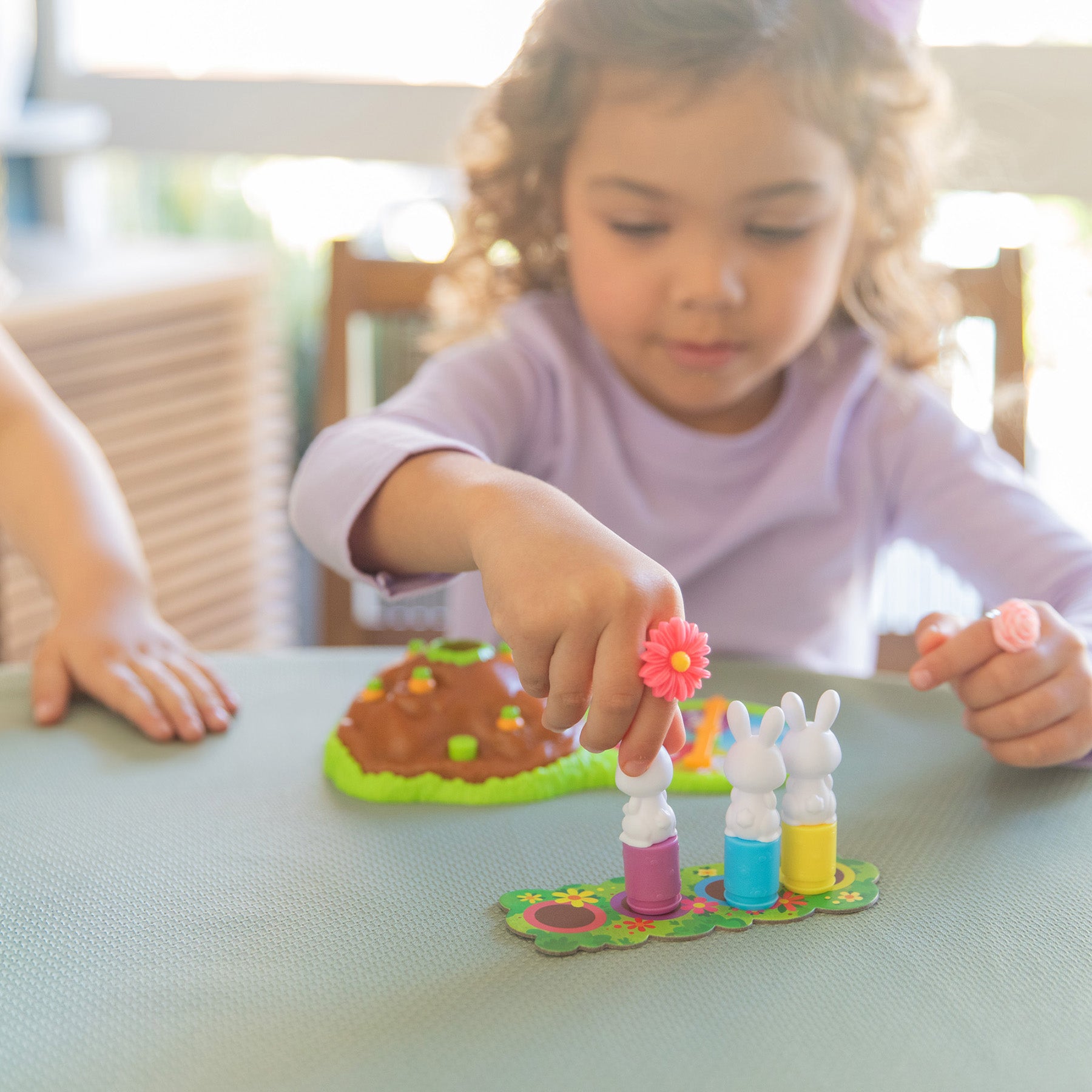 Educational Insights Pop Pop Bunny Hop Interactive Board Game – Toys