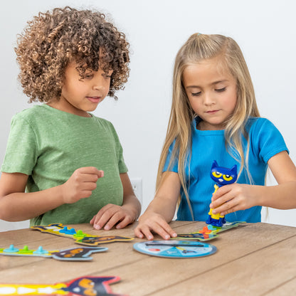 Educational Insights Pete the Cat I Love My Buttons Game - Interactive Matching Board